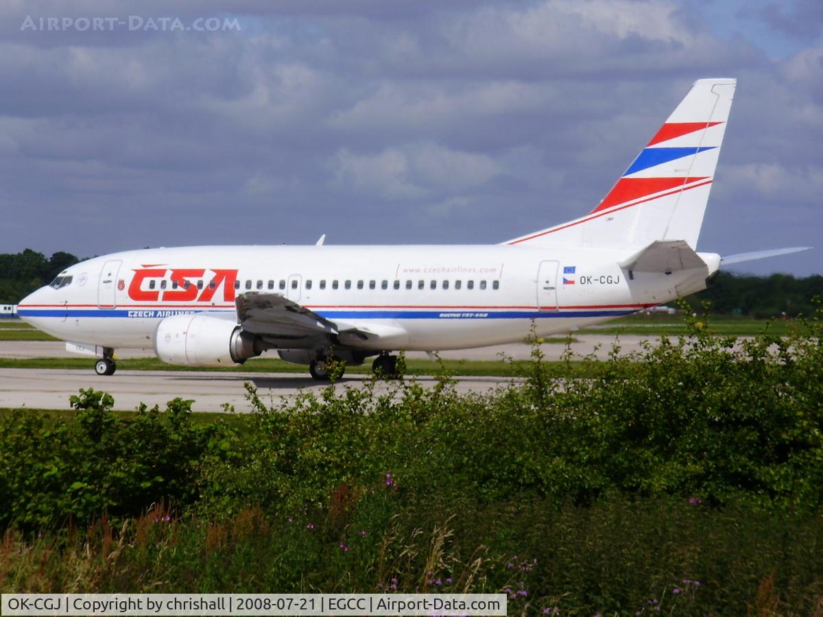 OK-CGJ, 1997 Boeing 737-500 C/N 28470, CSA