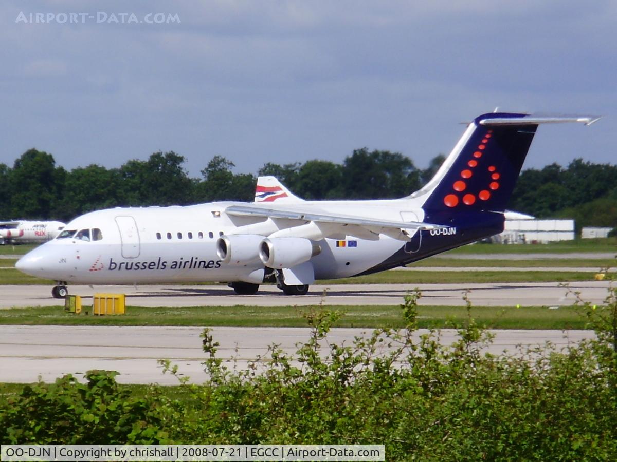 OO-DJN, 1995 British Aerospace Avro 146-RJ85 C/N E.2275, Brussels Airlines