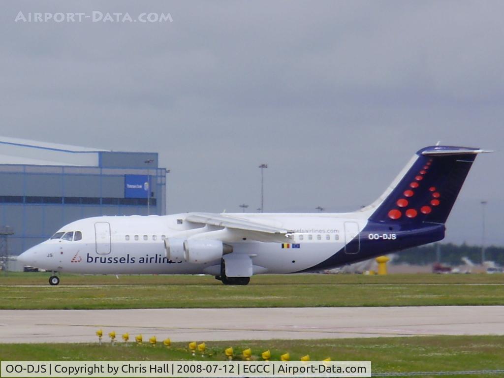 OO-DJS, 1996 British Aerospace Avro 146-RJ85 C/N E.2292, Brussels Airlines