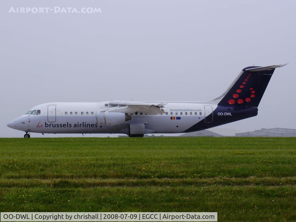 OO-DWL, 1999 British Aerospace Avro 146-RJ100 C/N E3361, Brussels Airlines