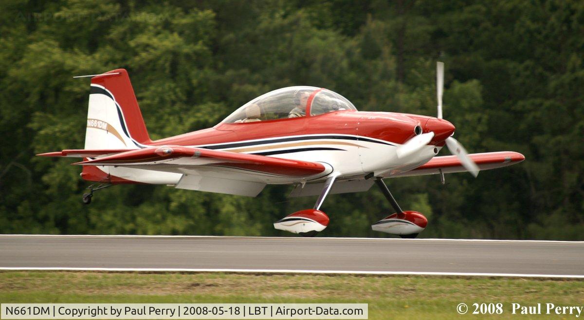 N661DM, 2005 Vans RV-8 C/N 82139, Another new arrival