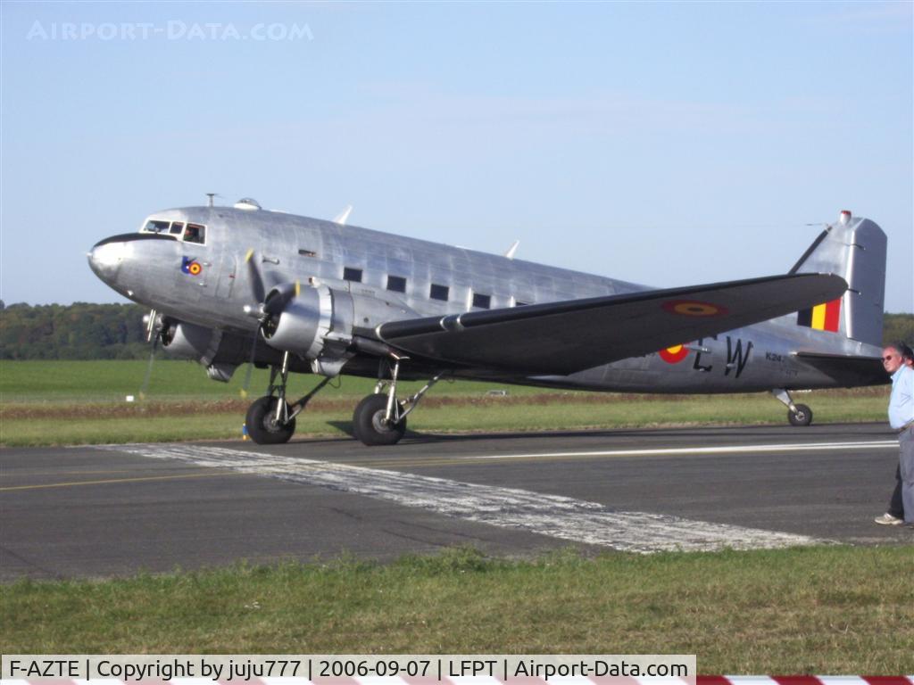 F-AZTE, 1943 Douglas C-47A-1-DL  Skytrain C/N 9172, on display at Pontoise