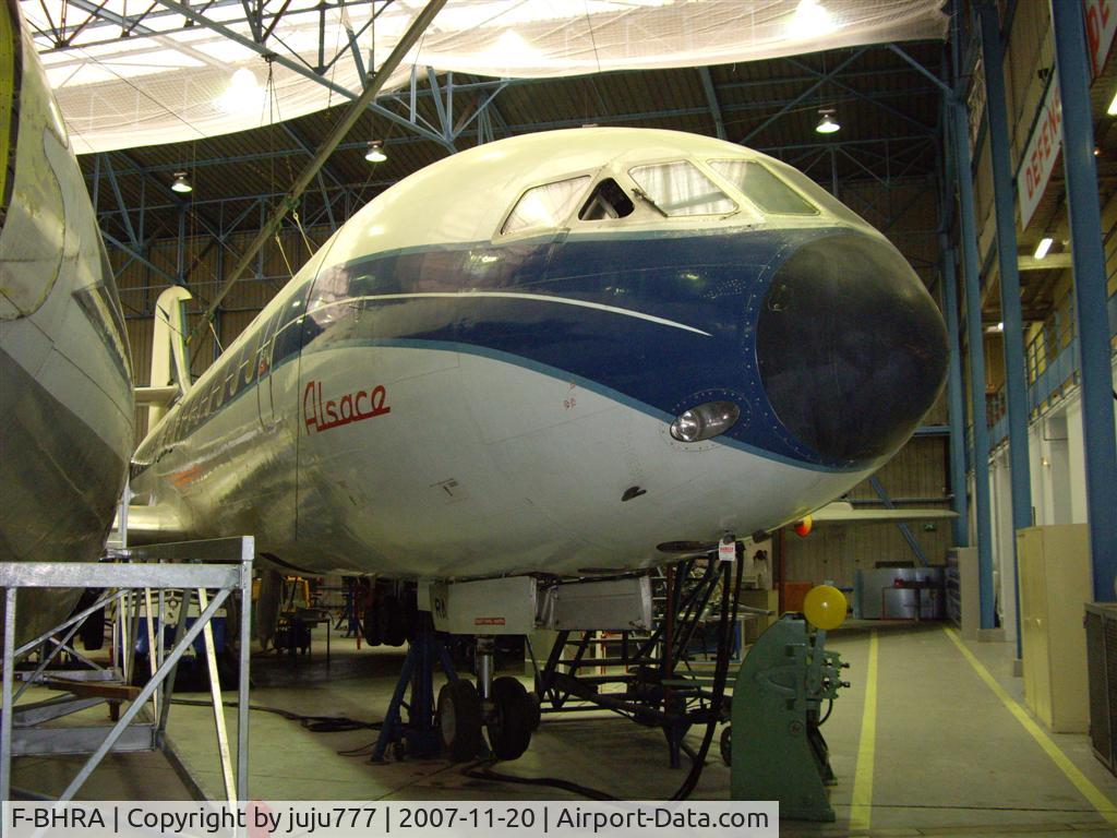 F-BHRA, 1959 Sud Aviation SE-210 Caravelle III C/N 1, use for maintenance training at Villegénis