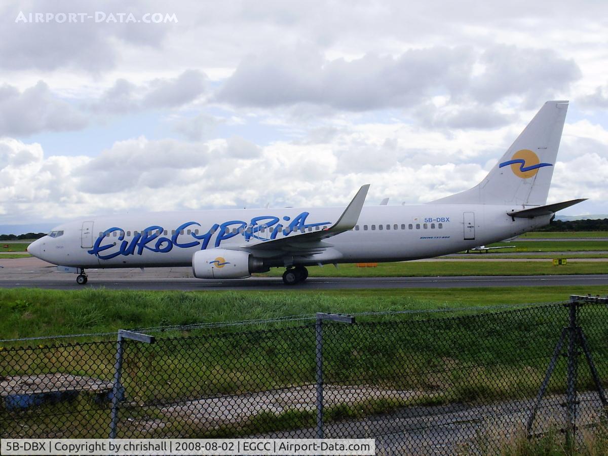 5B-DBX, 2003 Boeing 737-8Q8 C/N 33699, Eurocypria