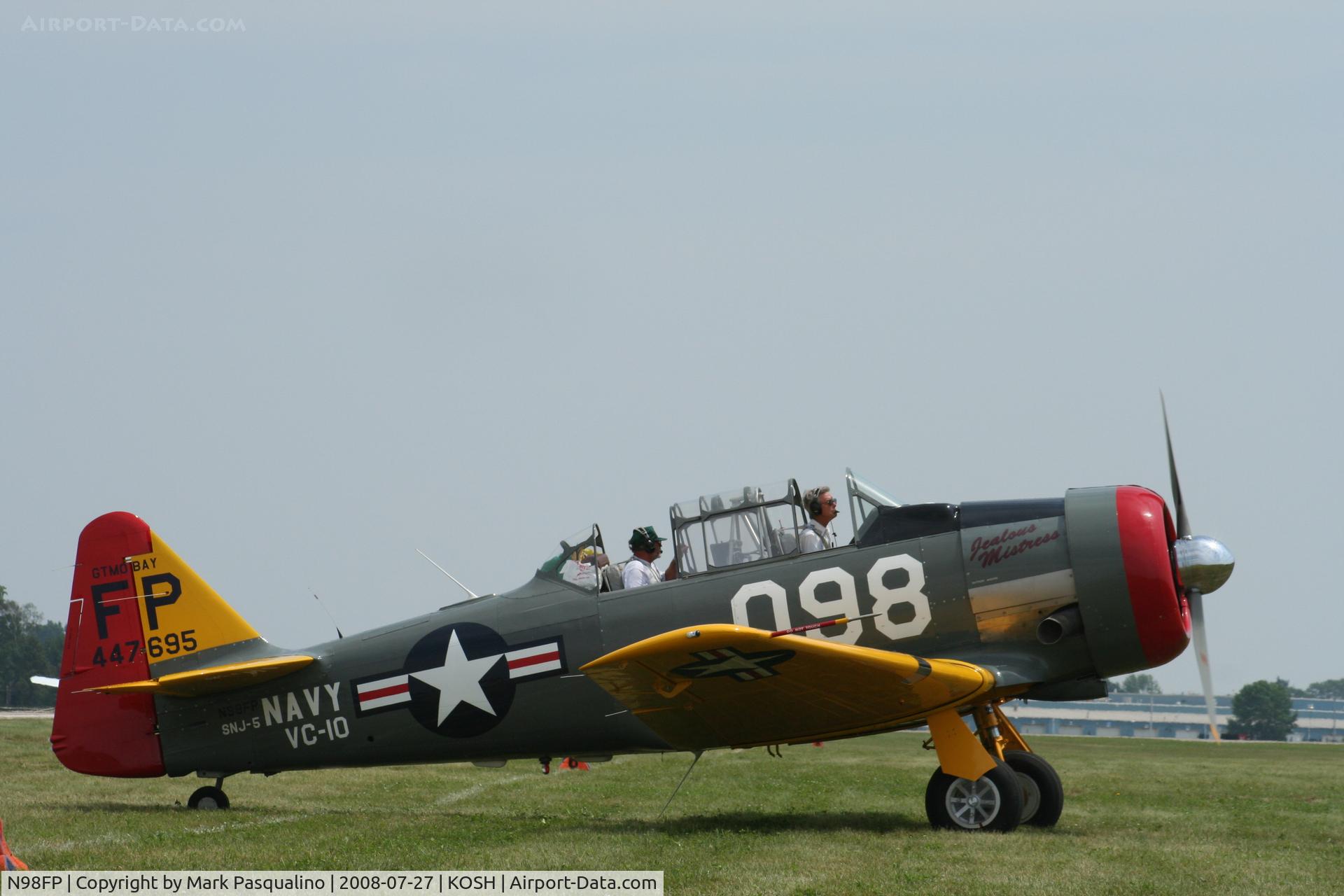 N98FP, 1944 North American AT-6G Texan C/N 7695, North American AT-6G