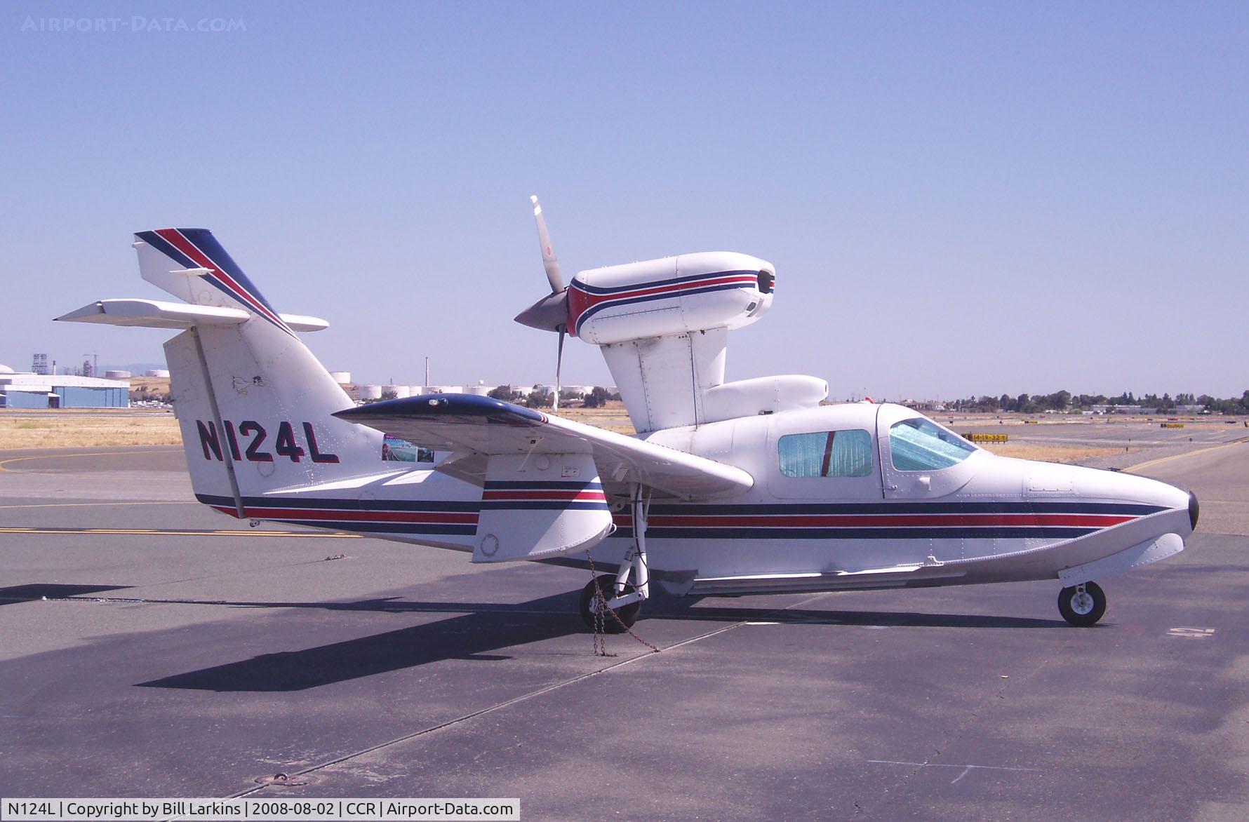 N124L, 1986 Aerofab Inc LAKE LA-250 C/N 40, Four years later at Concord.