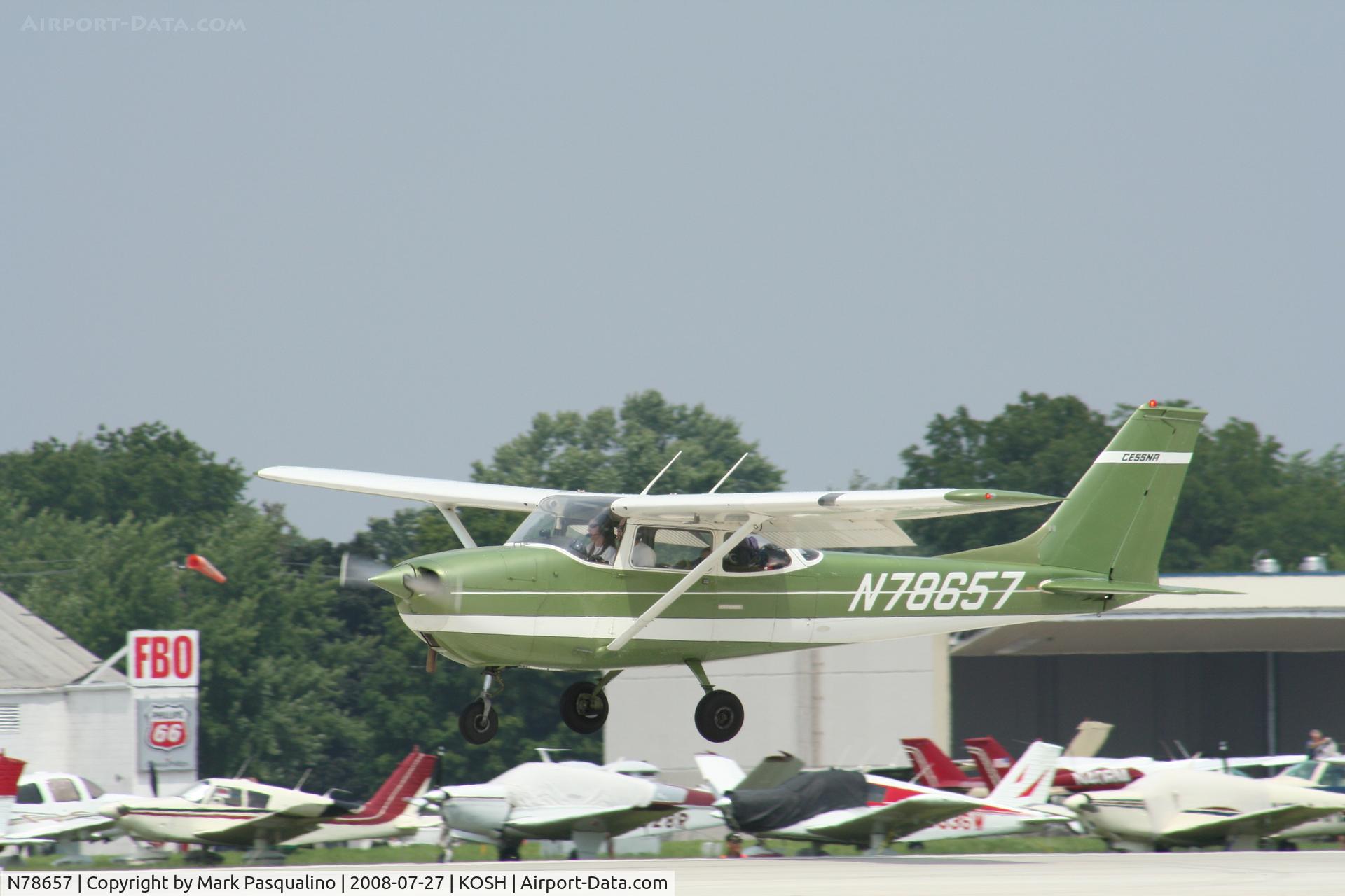 N78657, 1968 Cessna 172K Skyhawk C/N 17257707, Cessna 172
