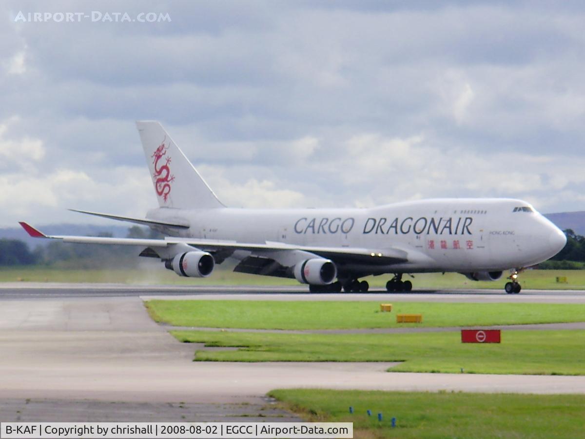 B-KAF, 1992 Boeing 747-412 C/N 26547, Dragonair Cargo