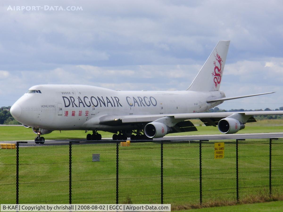 B-KAF, 1992 Boeing 747-412 C/N 26547, Dragonair Cargo