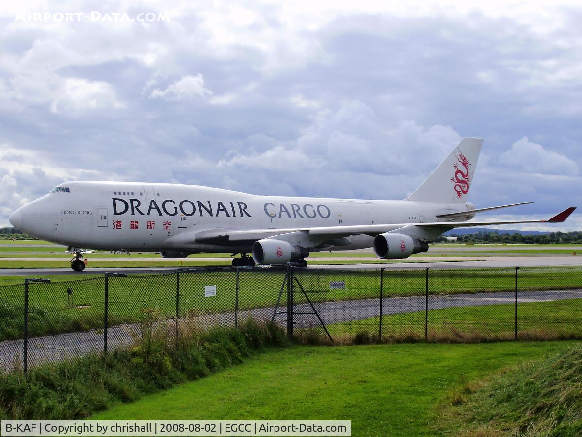 B-KAF, 1992 Boeing 747-412 C/N 26547, Dragonair Cargo