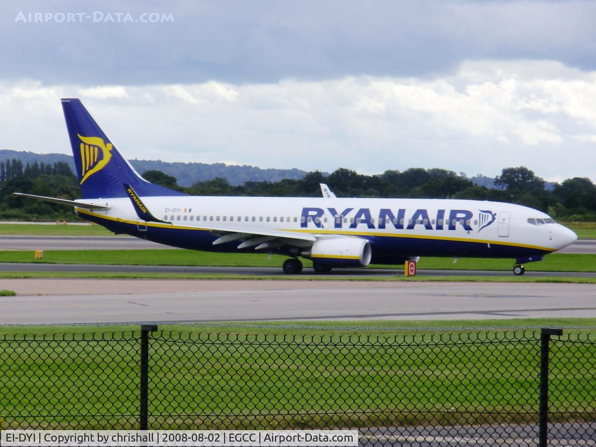 EI-DYI, 2008 Boeing 737-8AS C/N 36571, Boeing 737-8AS Ryanair