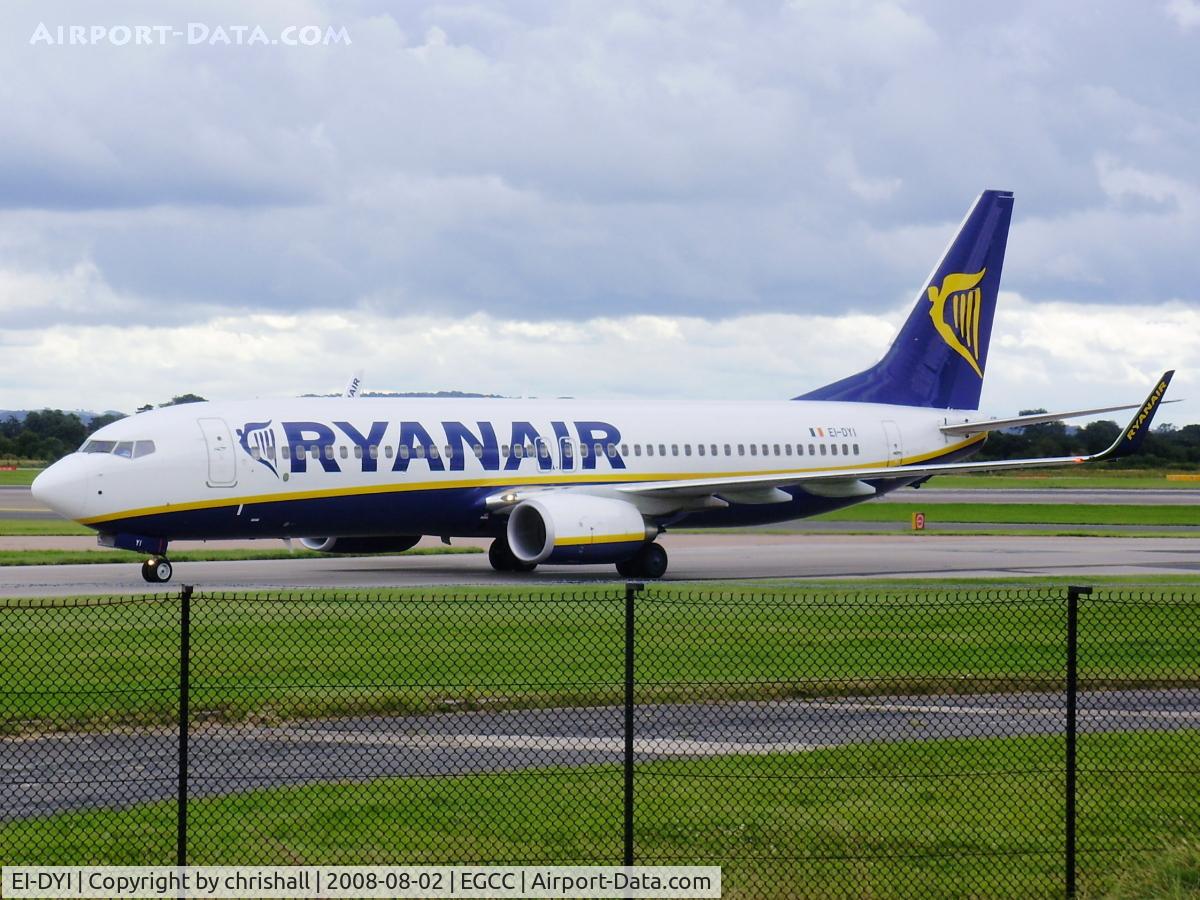 EI-DYI, 2008 Boeing 737-8AS C/N 36571, Boeing 737-8AS Ryanair