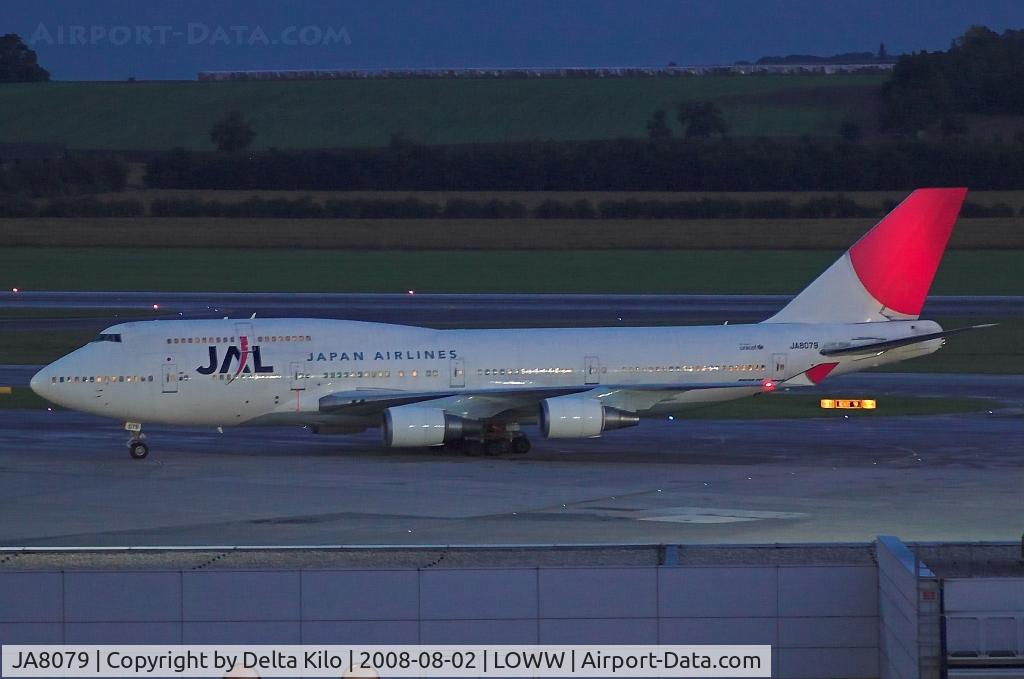 JA8079, 1990 Boeing B747-446 C/N 24885, JAL