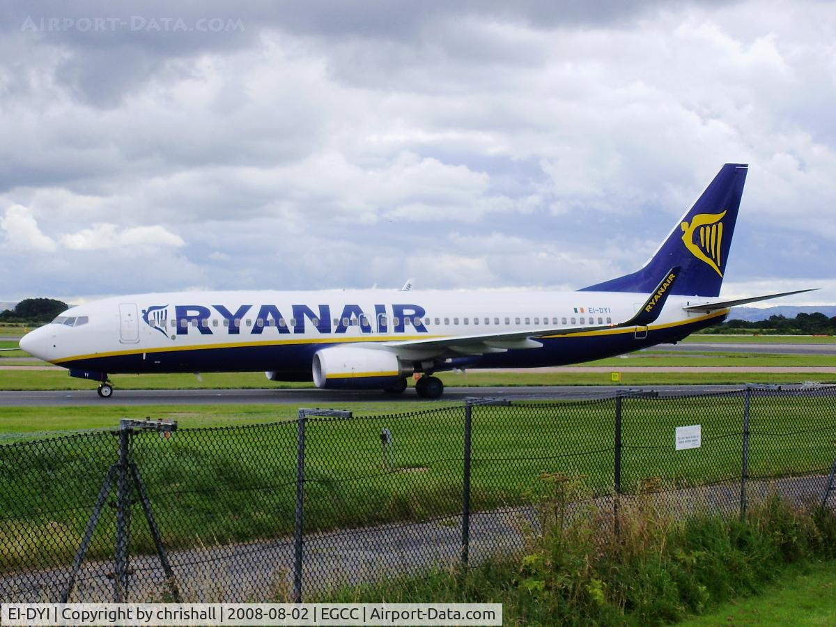 EI-DYI, 2008 Boeing 737-8AS C/N 36571, Boeing 737-8AS Ryanair