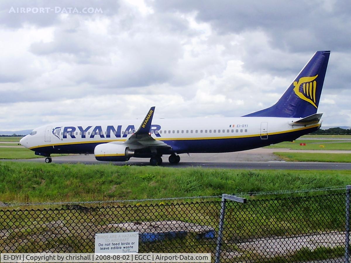 EI-DYI, 2008 Boeing 737-8AS C/N 36571, Boeing 737-8AS Ryanair