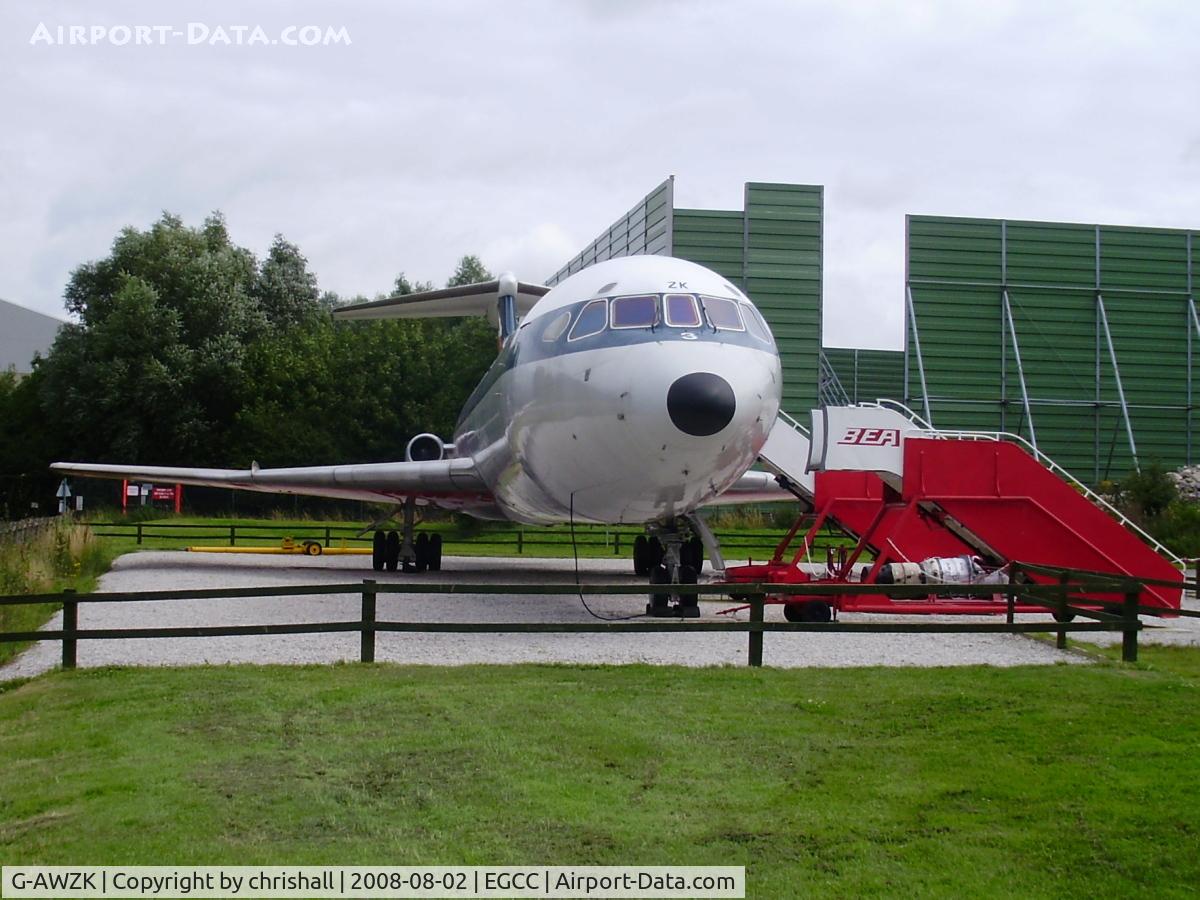 G-AWZK, 1971 Hawker Siddeley HS-121 Trident 3B-101 C/N 2312, BEA The Trident Preservation Society