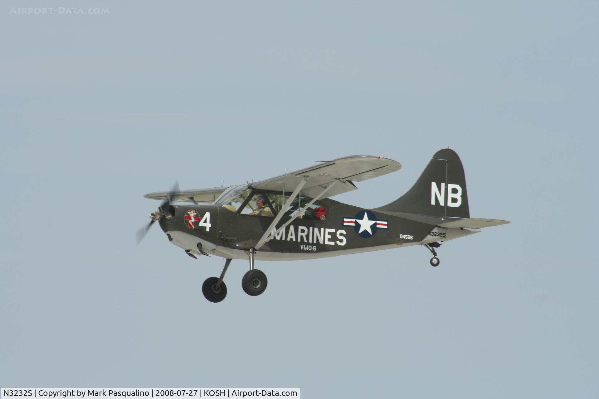 N3232S, 1945 Stinson L-5G Sentinel C/N 76-3597, Stinson L-5G