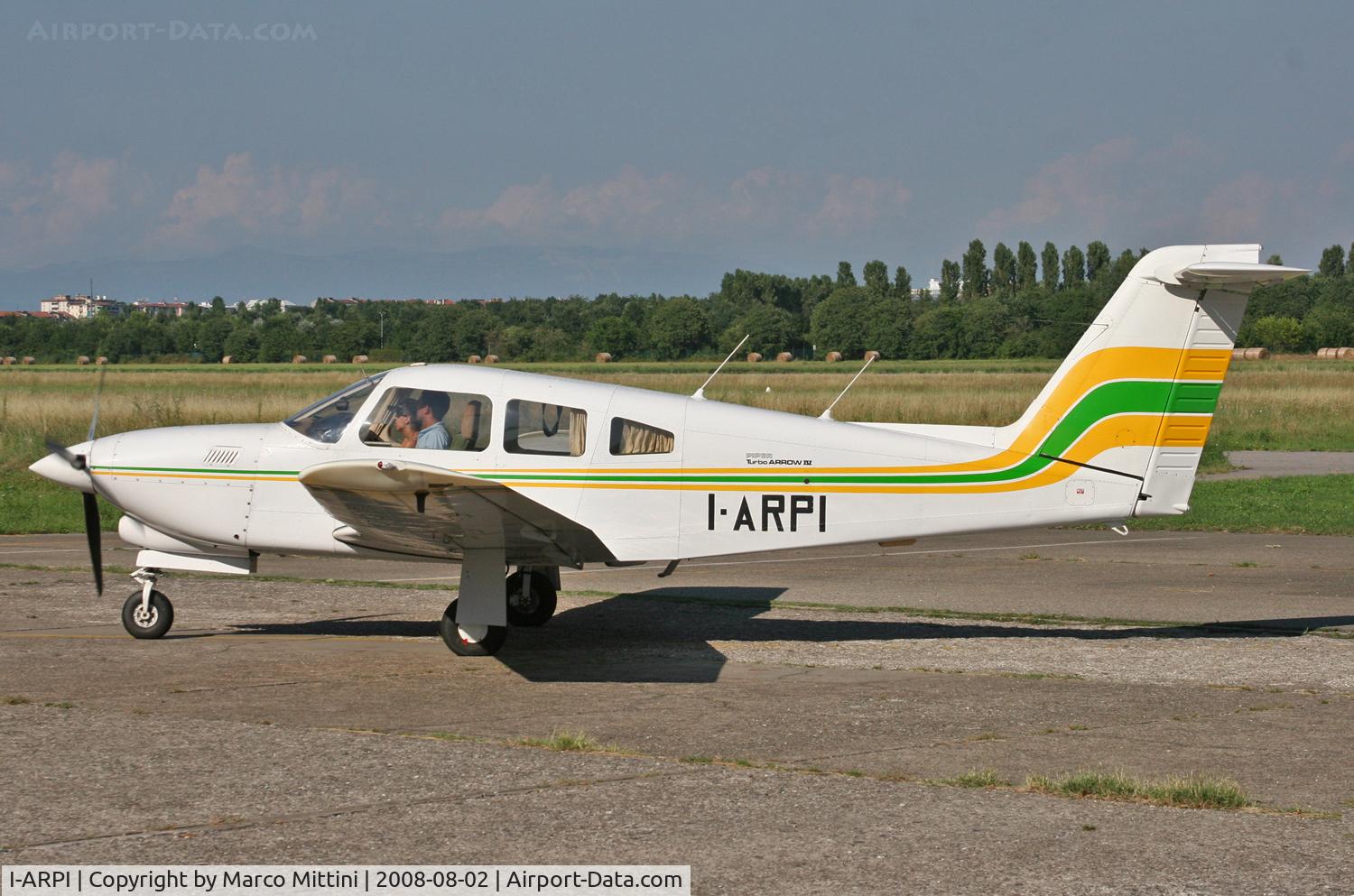 I-ARPI, 1979 Piper PA-28RT-201T Turbo Arrow IV C/N 28R-7931273, At Milano Bresso airport