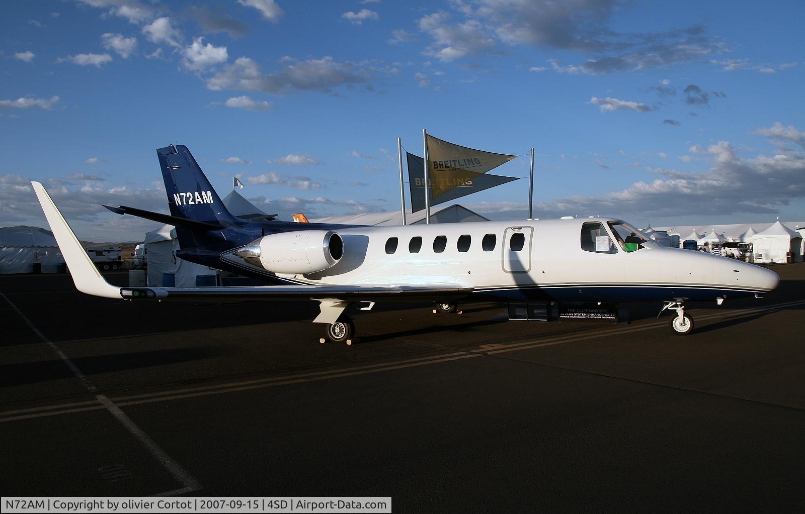 N72AM, 1984 Cessna S550 Citation IIS C/N S550-0004, Reno air races 2007