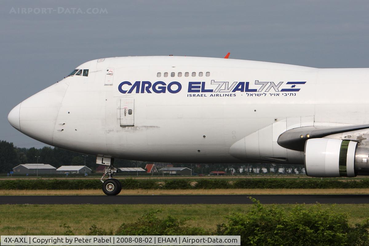 4X-AXL, Boeing 747-245F C/N 22150, AMS Trip