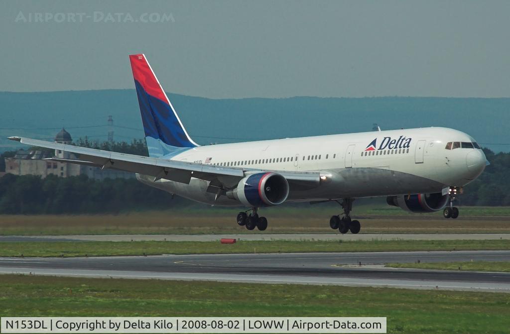 N153DL, 1990 Boeing 767-3P6 C/N 24985, Delta Boeing 767