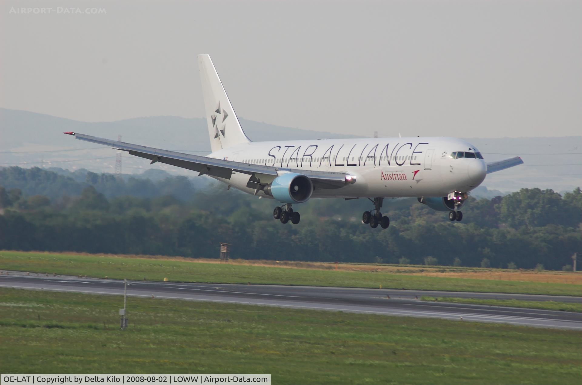 OE-LAT, 1991 Boeing 767-31A C/N 25273, AUSTRIAN