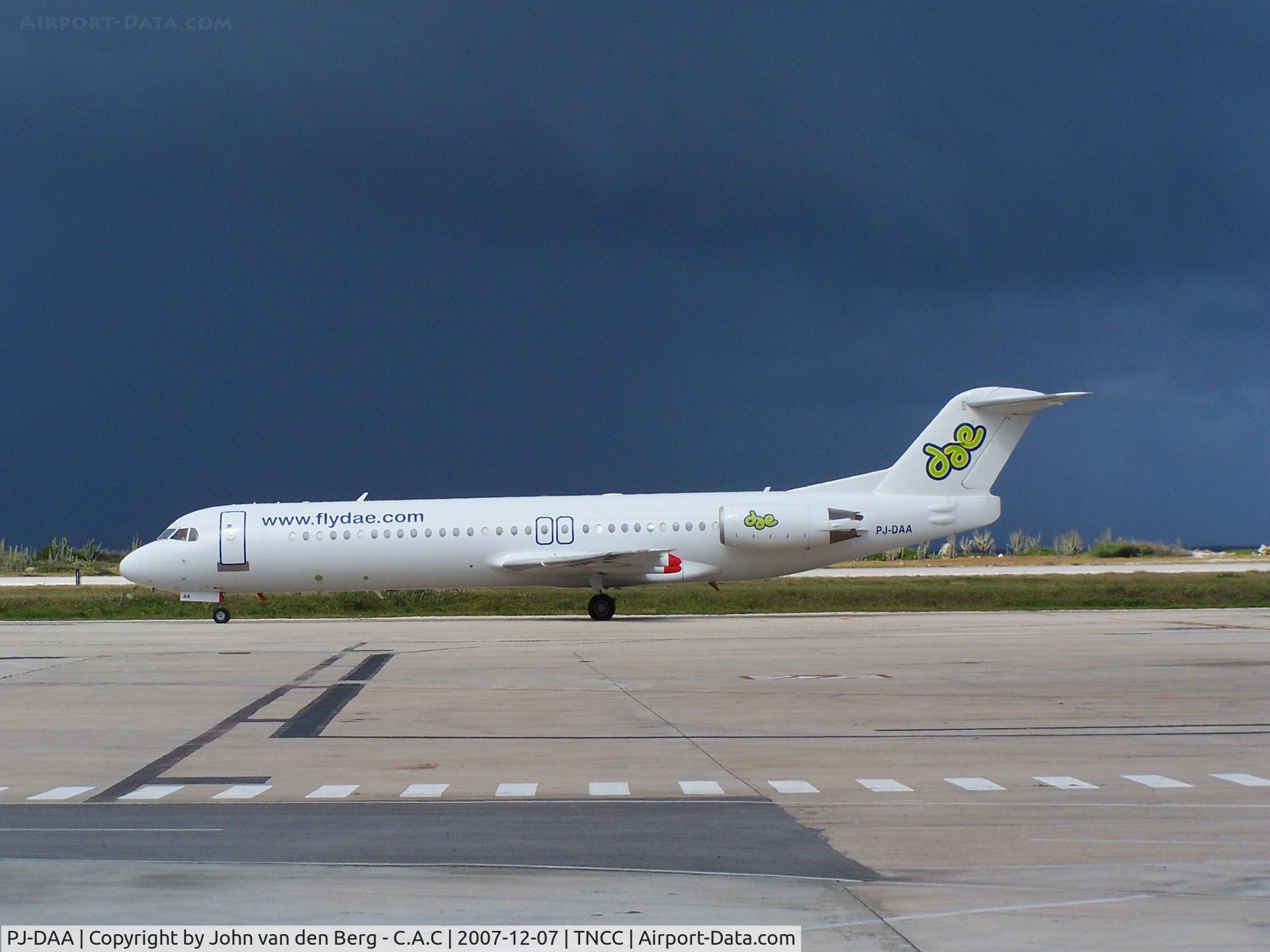 PJ-DAA, 1990 Fokker 100 (F-28-0100) C/N 11310, Dutch Antilles Express