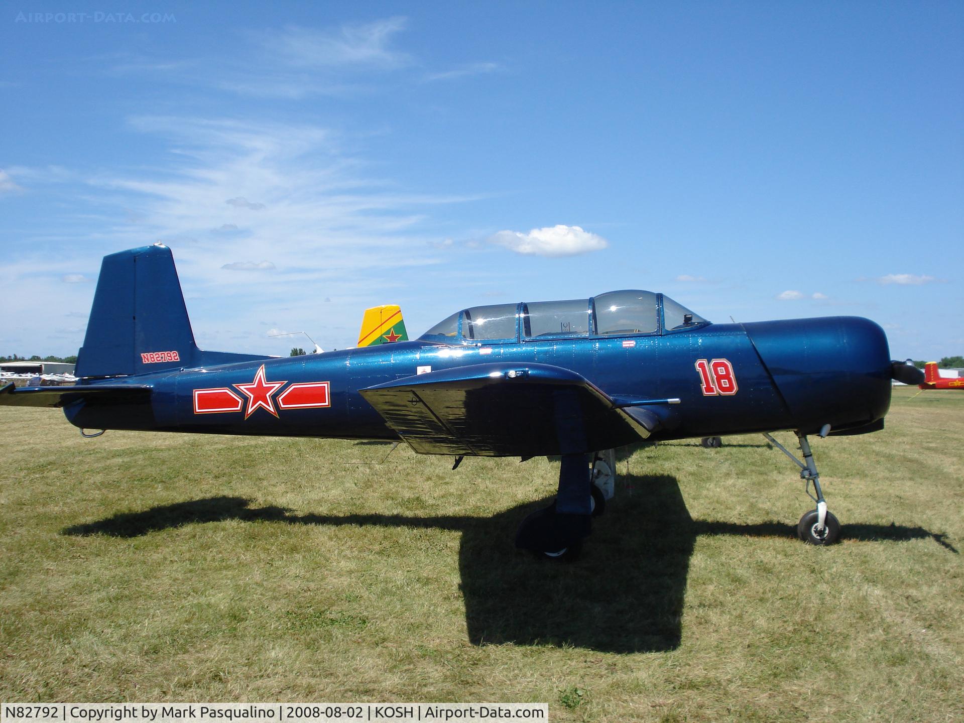N82792, 1976 Nanchang CJ-6A C/N 2932018, CJ-6A