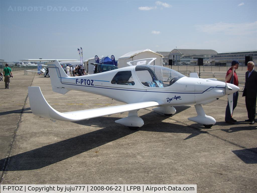 F-PTOZ, Dyn'Aero MCR-4S C/N 048, on display at Le Bourget