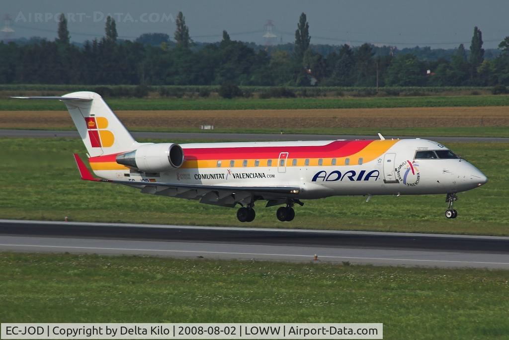 EC-JOD, 2006 Bombardier CRJ-200ER (CL-600-2B19) C/N 8061, Adria Airways / Air Nostrum Canadair Regional Jet CRJ200LR