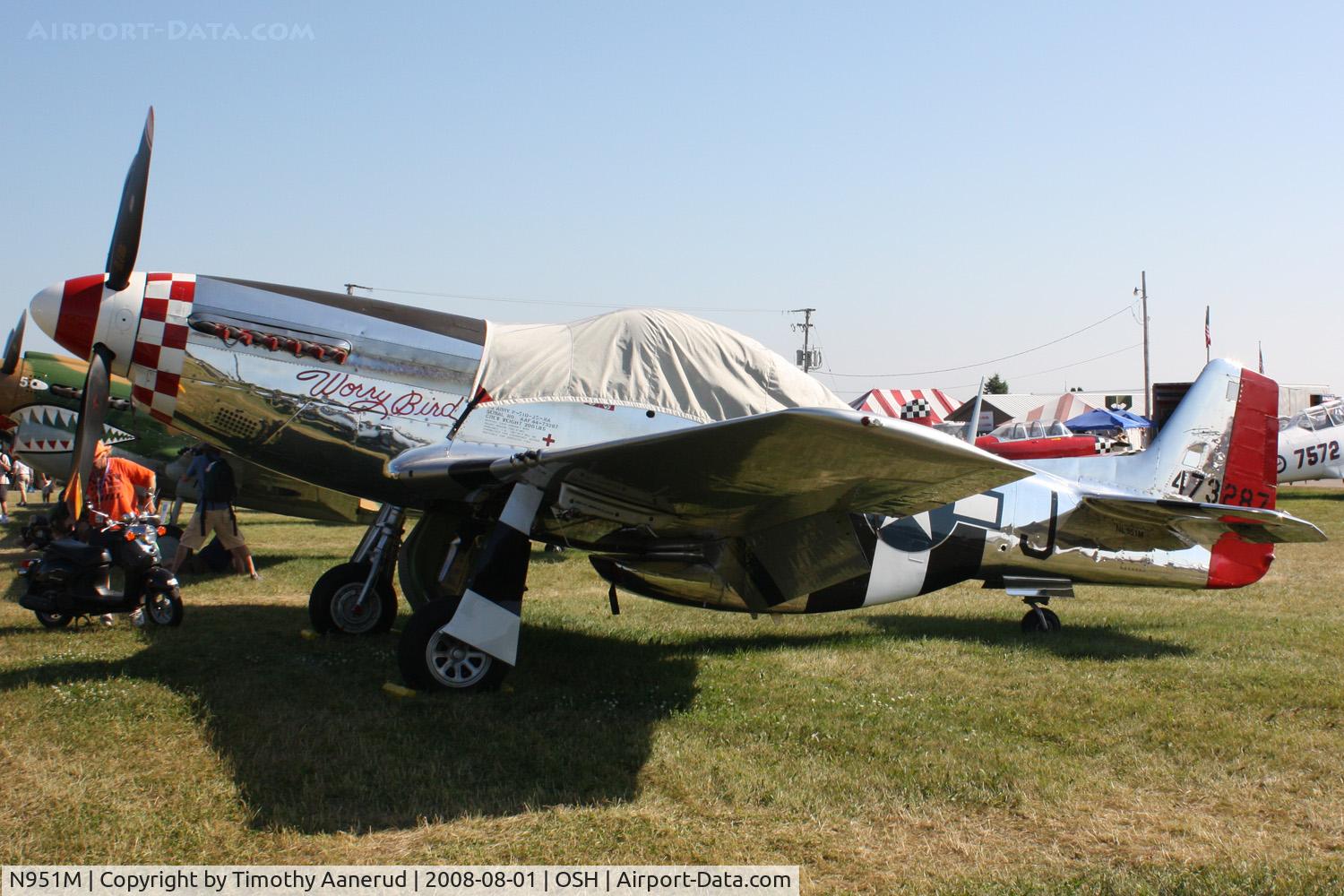 N951M, 1944 North American P-51D Mustang C/N 122-39746 (44-73287N), EAA AirVenture 2008
