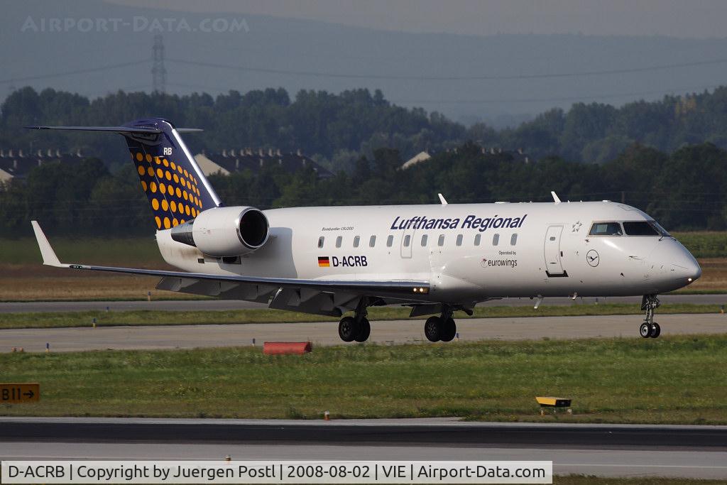 D-ACRB, 2001 Canadair CRJ-200ER (CL-600-2B19) C/N 7570, CRJ200