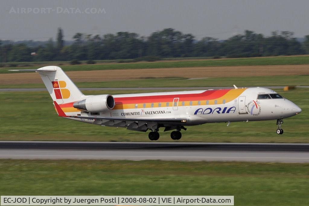 EC-JOD, 2006 Bombardier CRJ-200ER (CL-600-2B19) C/N 8061, Adria Airways / Air Nostrum CRJ200LR