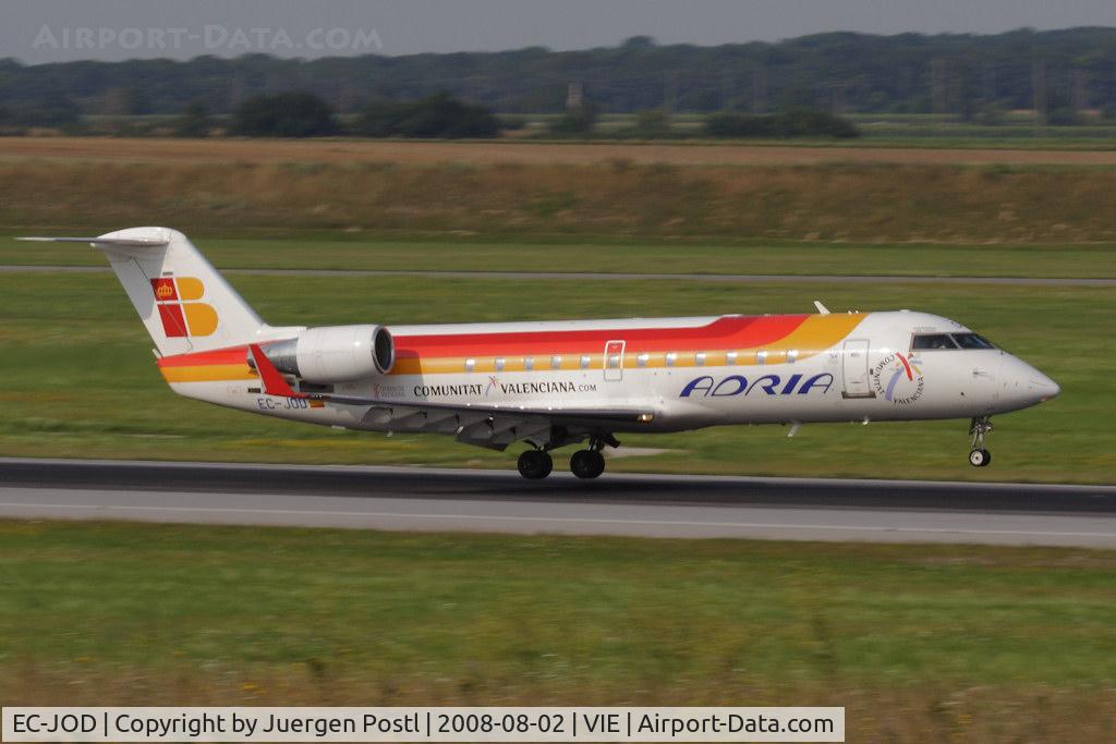 EC-JOD, 2006 Bombardier CRJ-200ER (CL-600-2B19) C/N 8061, Adria Airways / Air Nostrum CRJ200LR