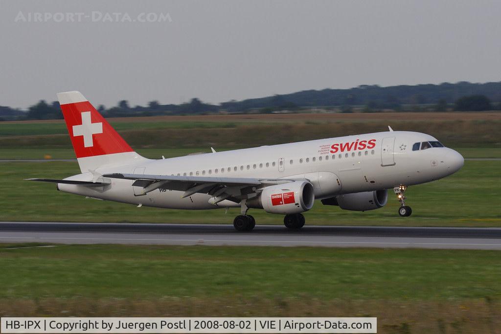 HB-IPX, 1996 Airbus A319-112 C/N 612, Airbus Industrie A319-112