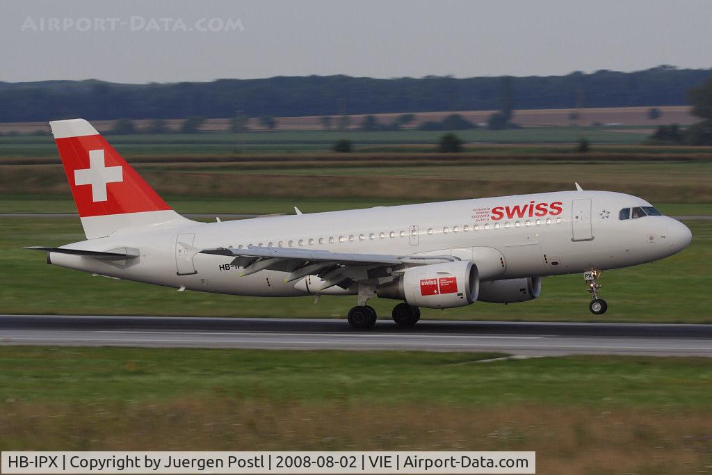 HB-IPX, 1996 Airbus A319-112 C/N 612, Airbus Industrie A319-112