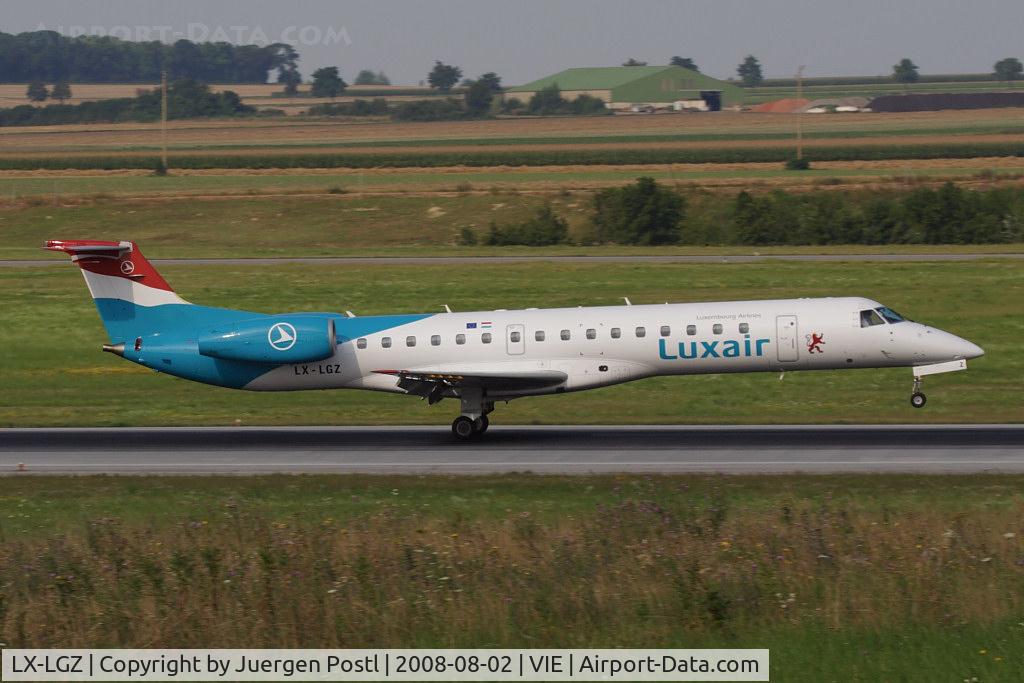 LX-LGZ, 2000 Embraer EMB-145LU (ERJ-145LU) C/N 145258, Embraer EXJ-145