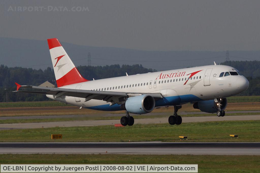 OE-LBN, 1997 Airbus A320-214 C/N 768, Airbus Industries A320-214