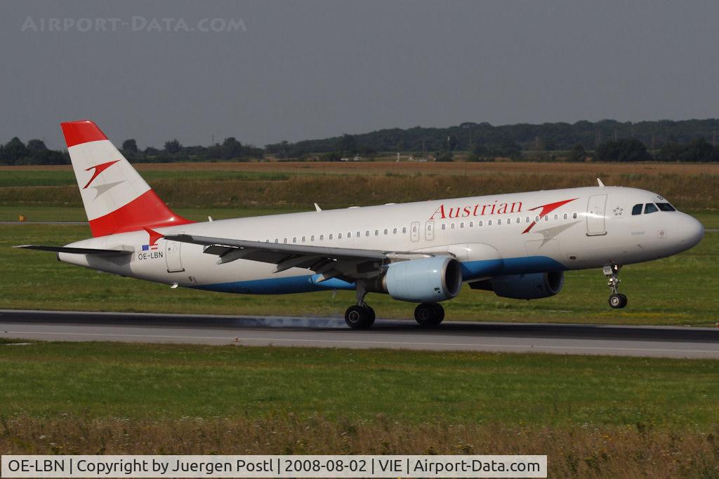 OE-LBN, 1997 Airbus A320-214 C/N 768, Airbus Industries A320-214