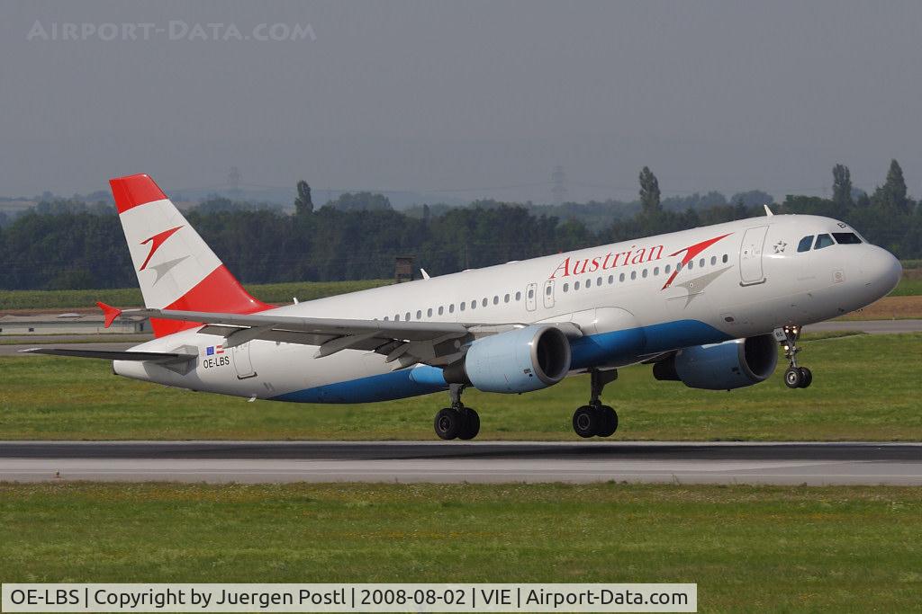OE-LBS, 2000 Airbus A320-214 C/N 1189, Airbus Industries A320-214