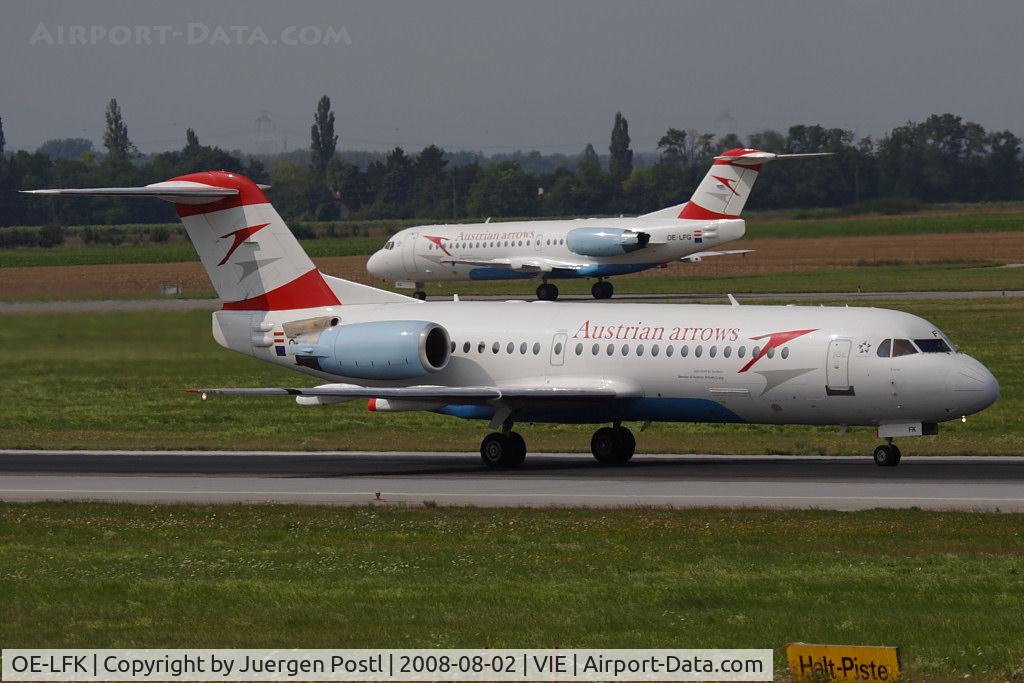 OE-LFK, 1995 Fokker 70 (F-28-0070) C/N 11555, Fokker 70