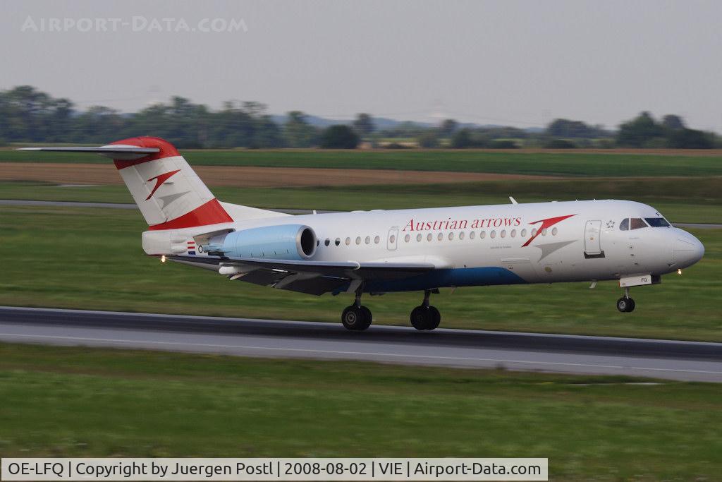 OE-LFQ, 1996 Fokker 70 (F-28-0070) C/N 11568, Fokker 70