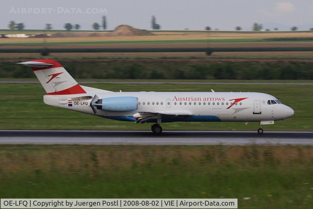 OE-LFQ, 1996 Fokker 70 (F-28-0070) C/N 11568, Fokker 70