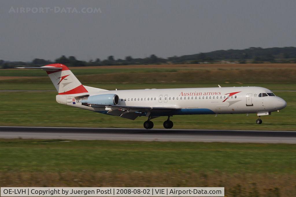 OE-LVH, 1993 Fokker 100 (F-28-0100) C/N 11456, Fokker 100