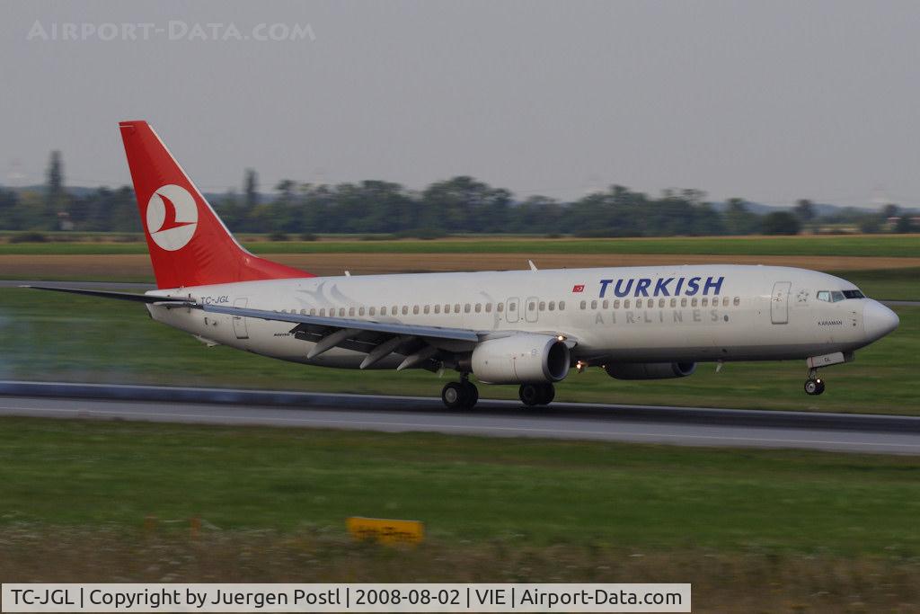 TC-JGL, 2006 Boeing 737-8F2 C/N 34410, Turkish Airlines Boeing 737-8F2