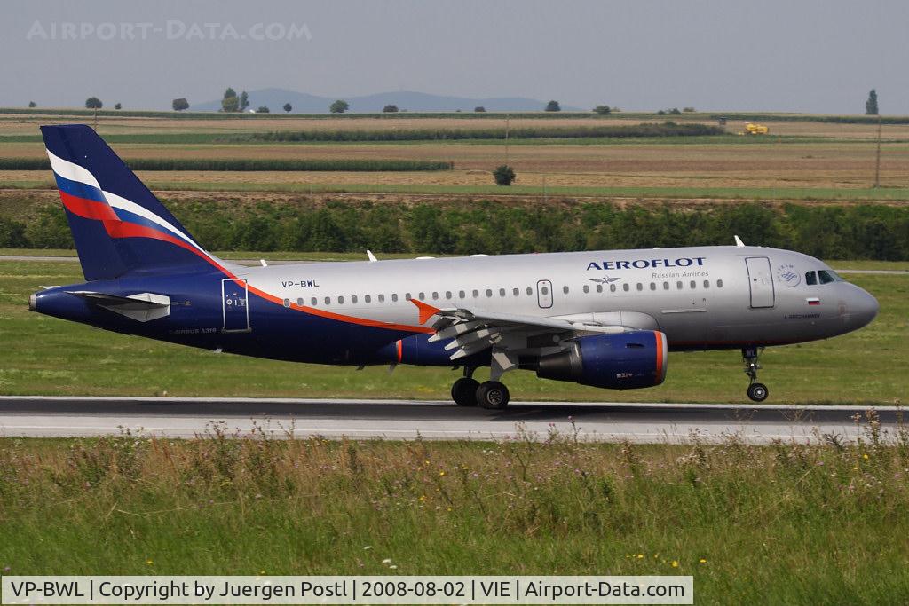 VP-BWL, 2004 Airbus A319-111 C/N 2243, 2004 Airbus A319-111
