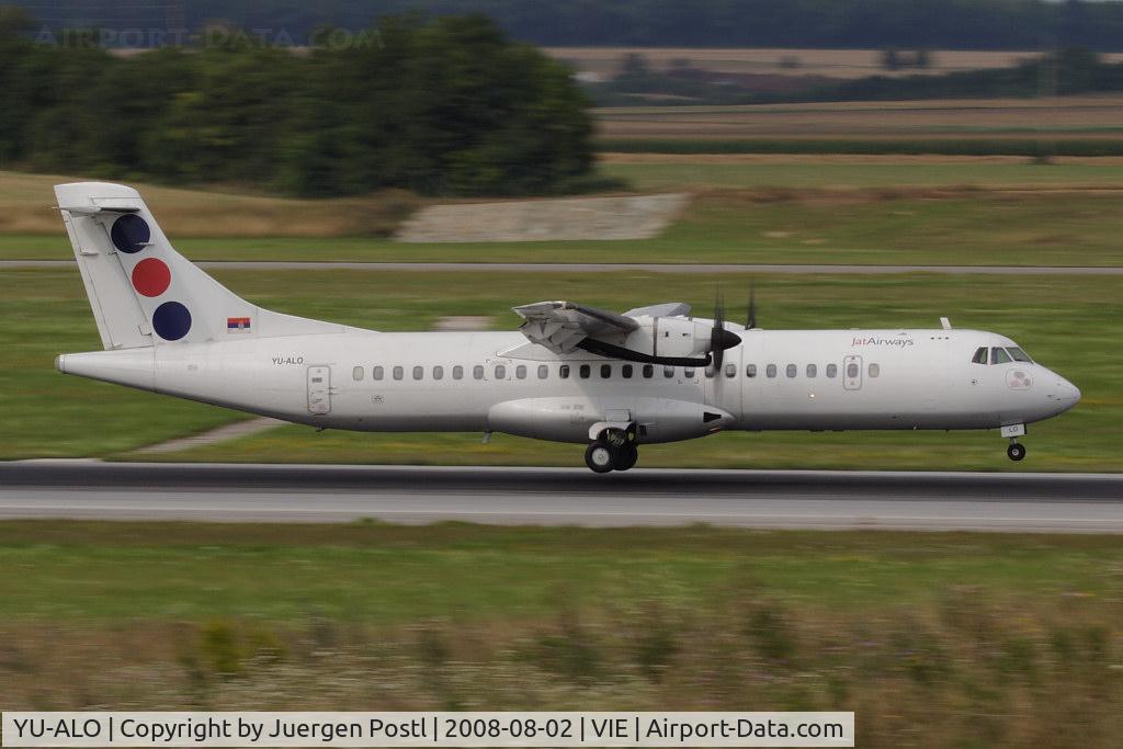 YU-ALO, 1990 ATR 72-202 C/N 186, Jat Airways Aérospatiale ATR-72