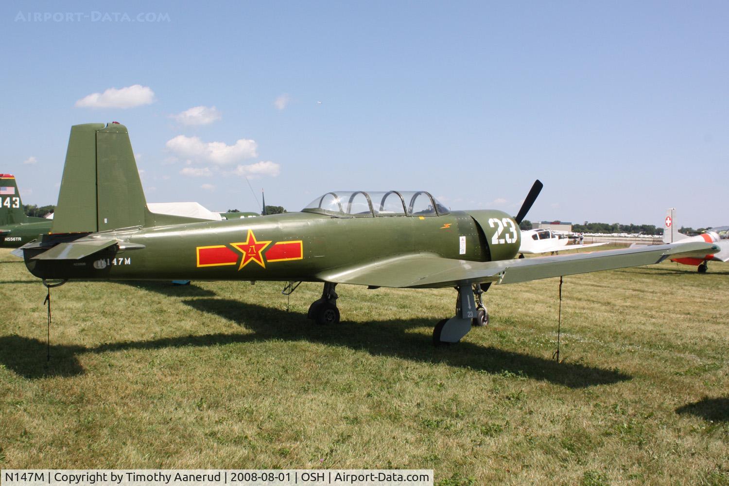N147M, Nanchang CJ-6A C/N 4232020, EAA AirVenture 2008