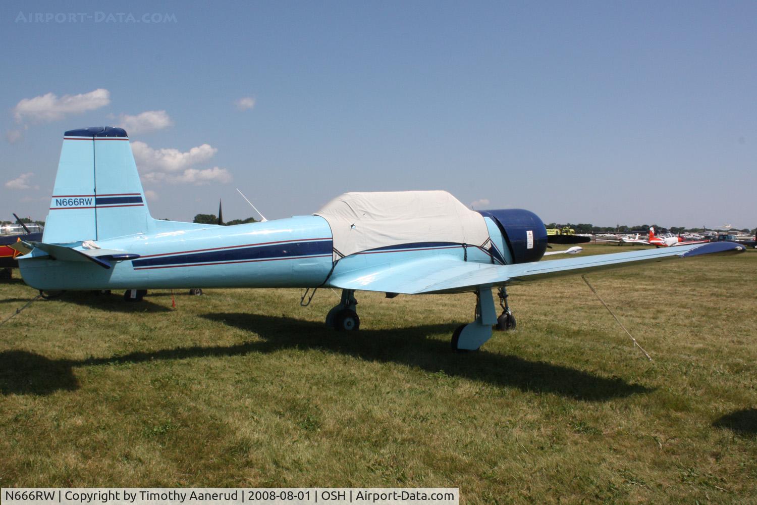 N666RW, 1970 Nanchang CJ-6 C/N 2751234, EAA AirVenture 2008