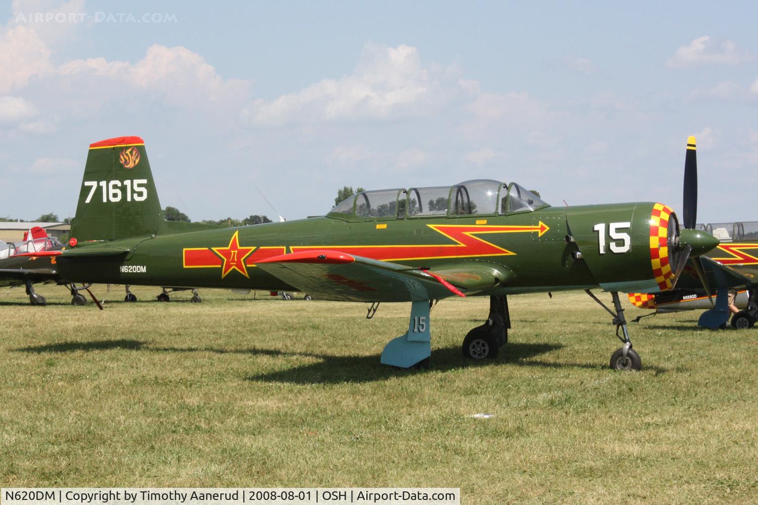 N620DM, 1969 Nanchang CJ-6A C/N 2532080, EAA AirVenture 2008